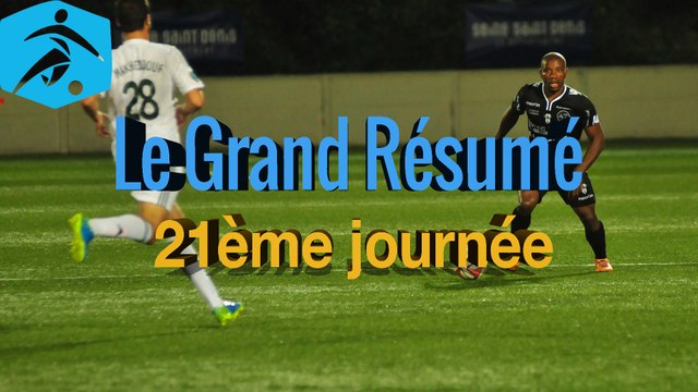 Championnat National - 21ème journée - Les buts