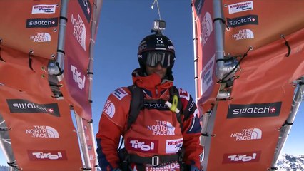 FWT15 - Run of Joaquin Vena (ARG) Swatch Freeride World Tour 2015 Fieberbrunn By The North Face restaged in Vallnord-Arcalis AND