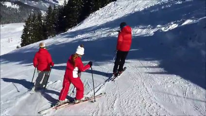 Ski au Col du merdassier février 2015
