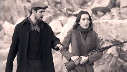 Aurora va a la mina con una escopeta y amenaza a Romualdo