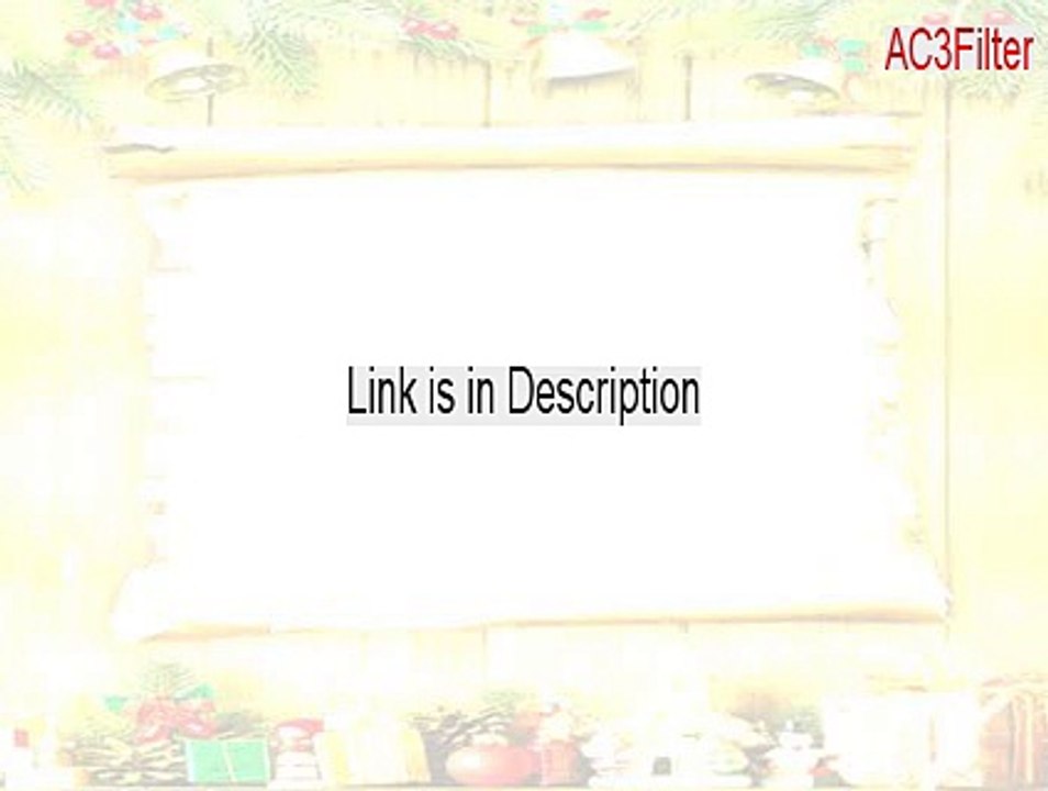 AC3Filter Serial (Download Here 2015)