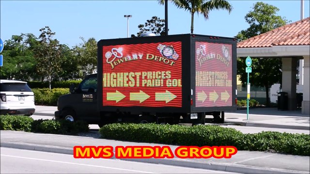 Mobile LED Billboard Truck