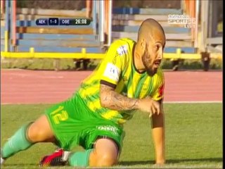 ΑΕΚ-Οθέλλος (Πέναλτι-γκολ Τομάς 28')