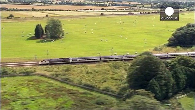 Tratta Londra-Marsiglia in partenza al binario di Eurostar