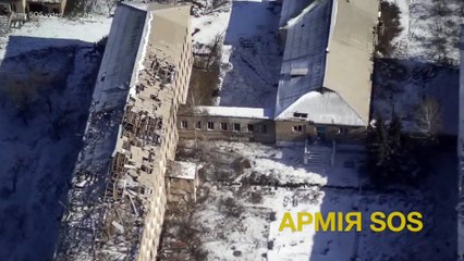 Drone footage: Ukraine's Debaltseve now under rebel control