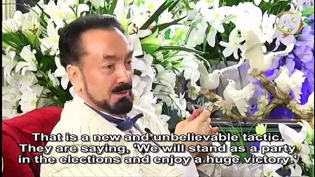 PKK leader Öcalan says he wants a presidential system just like the American one. And the HDP and PKK will do whatever he says