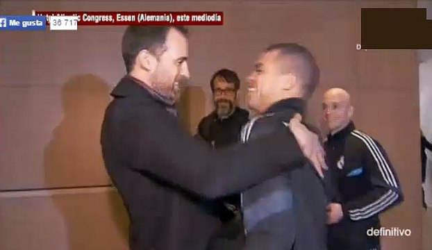 Christoph Metzelder arrives Real Madrid hotel in Gelsenkirchen 2015