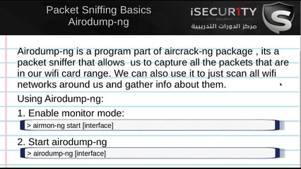 5. Sniffing Basics - Using Airodump-ng