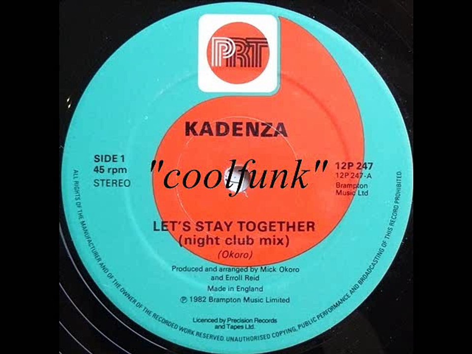 Kadenza - Let's Stay Together (12" Night Club Mix)