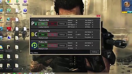 [NEW] Paidverts BOT V4 - How To Make Money Online Free Bot - $15 Day