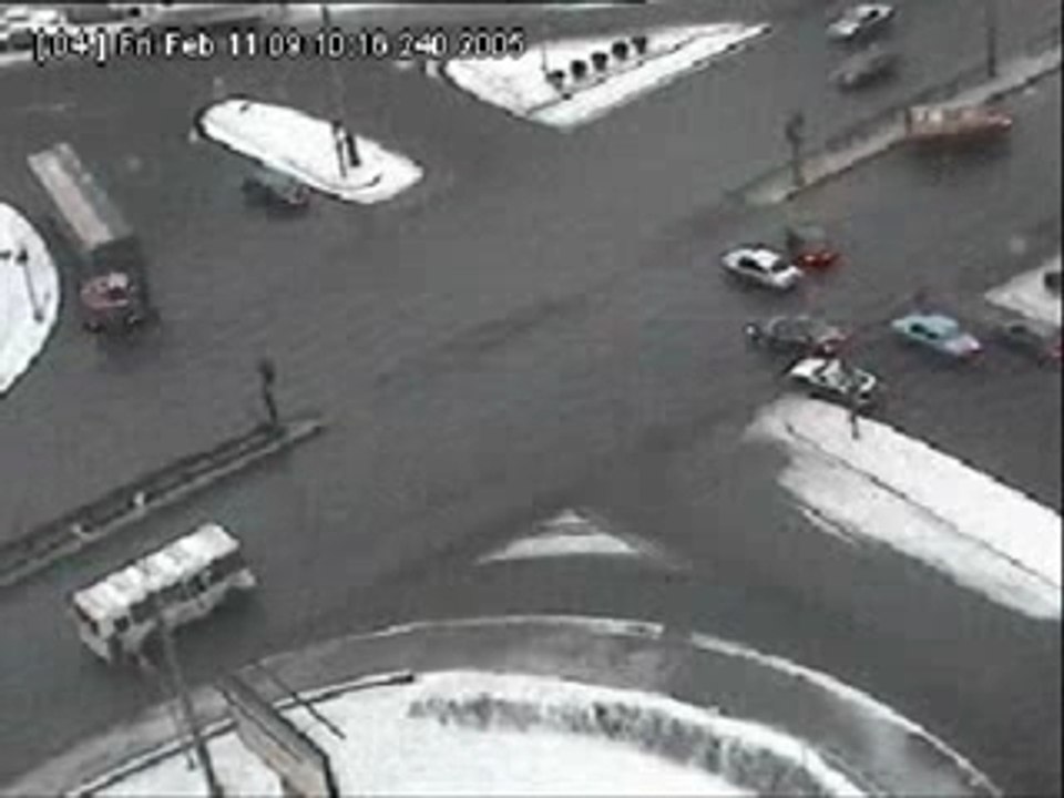 Un carrefour en russie