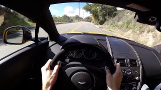 2015 Aston Martin V12 Vantage S - WR TV POV Canyon Drive