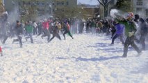 Massive snowball fight breaks out in D.C.