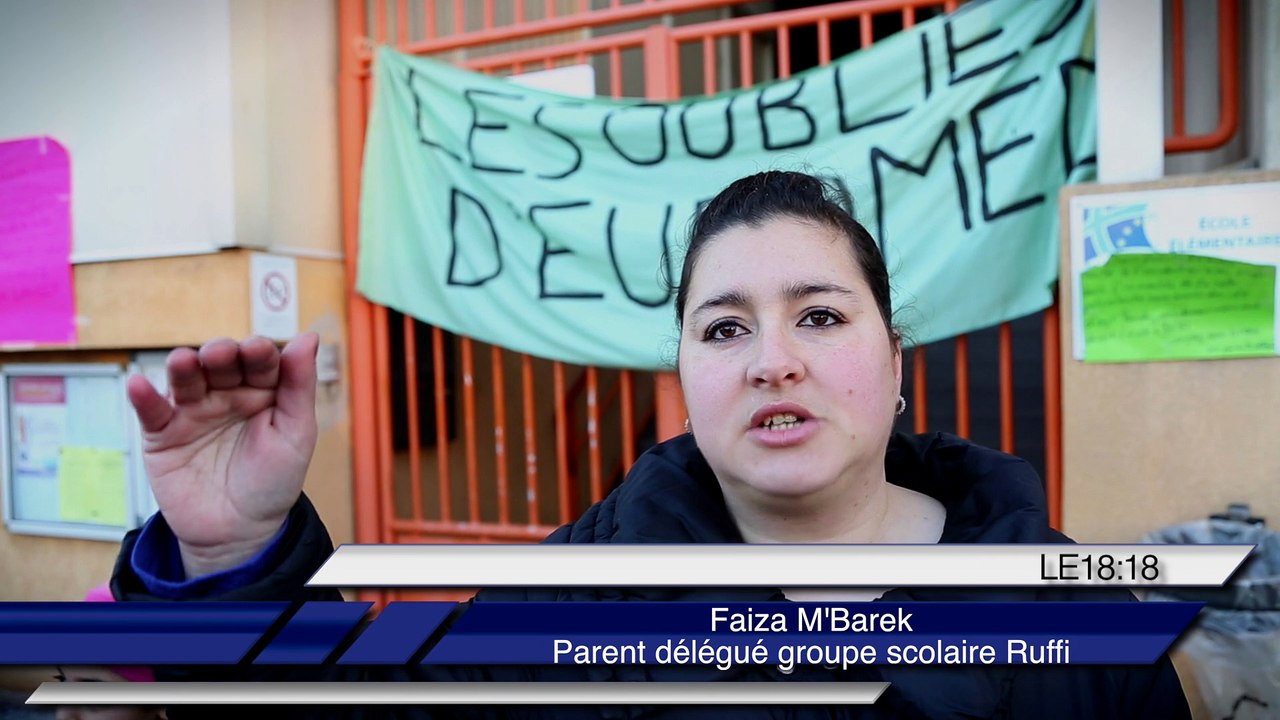 Marseille : la colère des parents d'élèves de l'école Ruffi