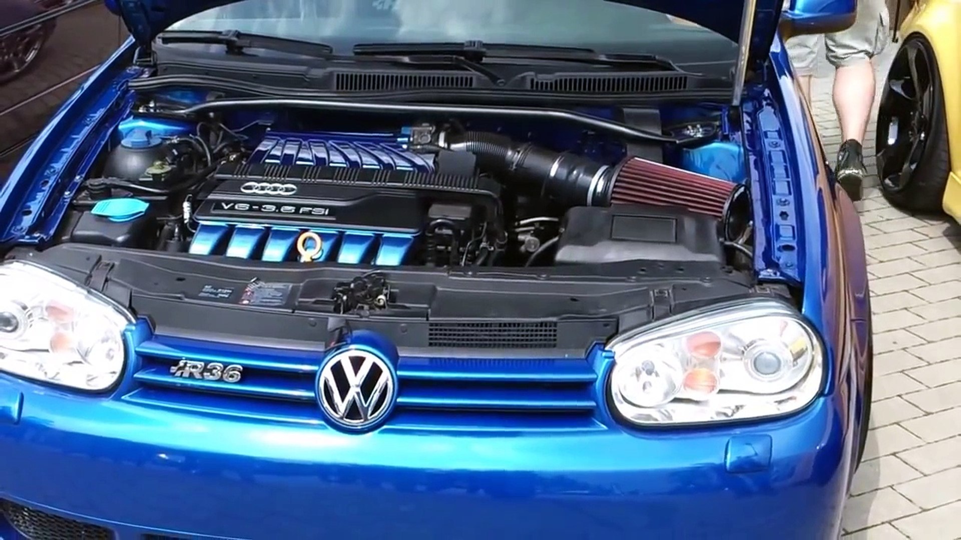 VW Golf 4 R36 Engine Sound - video Dailymotion