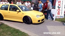 YELLOW VW Golf MK4  V6 TURBO  2 8 4MOTION SOUND