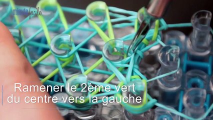 Réaliser un Bracelet Dream en élastique Rainbow Loom