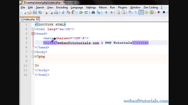 Php tutorials in Urdu - Hindi - 7 - Php variables