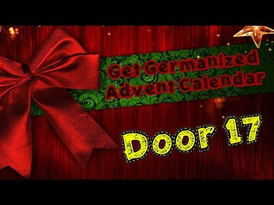 Door #17 | Get Germanized Advent Calendar - 24 Days Of Free German Chocolate - Get Germanized