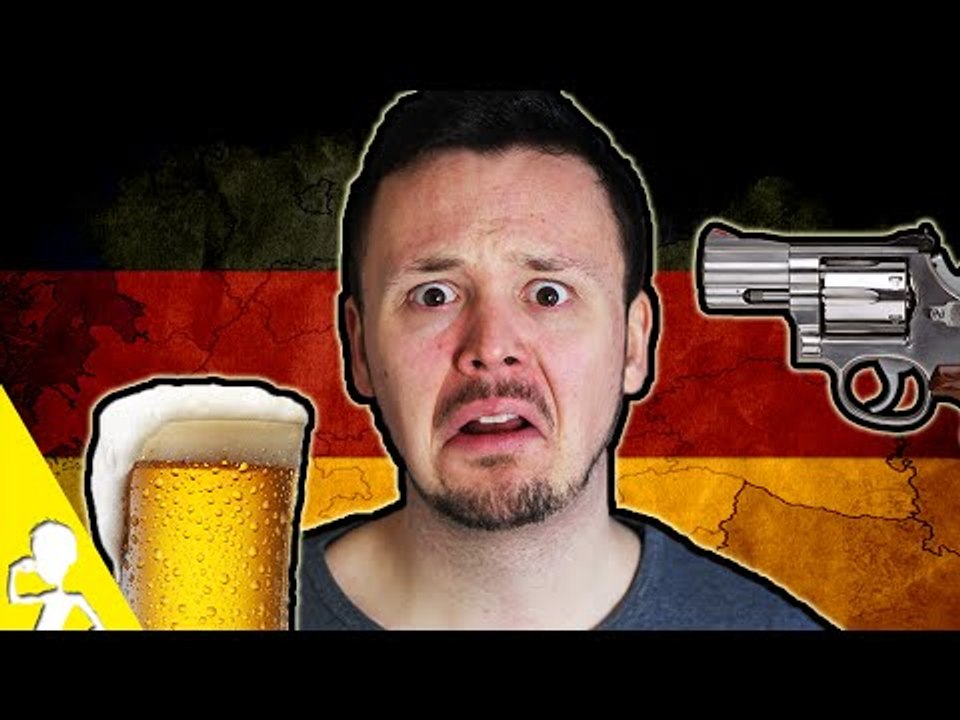 Russian German Drinking Roulette | Get Germanized & Friends