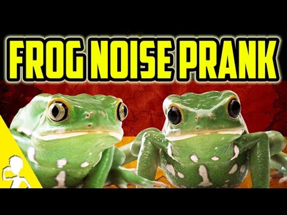 Frog Noise Prank  /w Get Germanized & Claudia