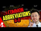 Common Abbreviations A-D | Learn German for Beginners | Lesson 17