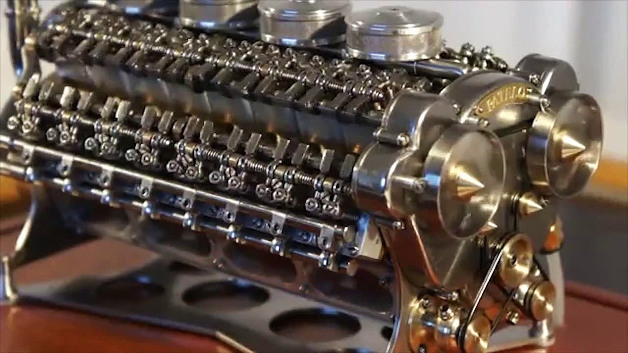 32 Silindirli Minyatür Motor