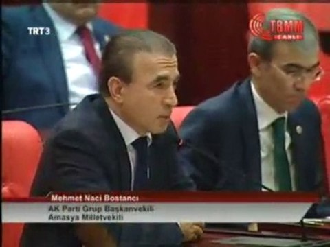Grup Başkanvekili Mehmet Naci BOSTANCI Muhalefet ortak bir biçimde bizim grup önerisinin geçmemesi için bir çaba gösteriyor