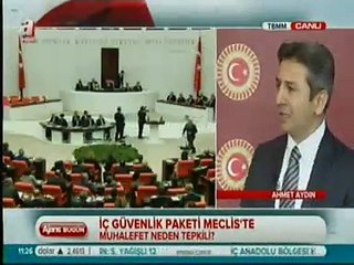 TBMM’de İç Güvenlik Paketi Görüşmelerinde Muhalefet İç Tüzüğü İhlal Ediyor, Hukuk Tanımıyor - Grup Başkanvekili Ahmet AYDIN