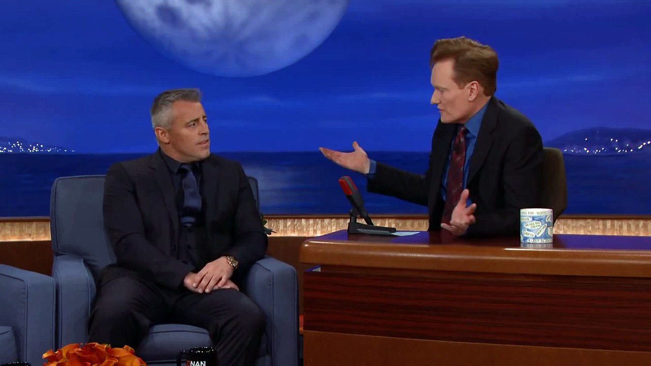 Matt LeBlanc Told Off Prince William & Prince Harry  - CONAN on TBS