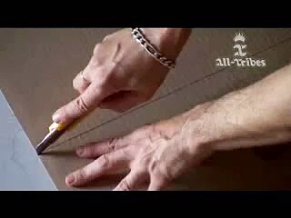 ev yapımı Elbise Katlama Aparatı