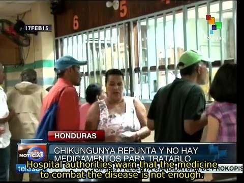 Honduras: chikungunya cases spike as medicine shortage worsens