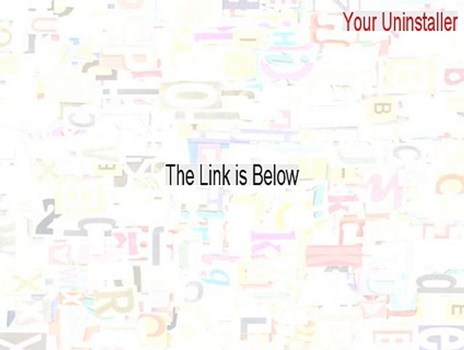 Your Uninstaller Keygen [your uninstaller key]