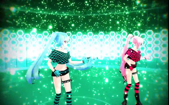 【 MMD 】 Just Be Friends 【 Miku Hatsune & Luka Megurine 】