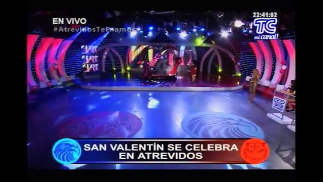 Atrevidos: Julián sorprendió a Marla por 'San Valentín'.