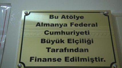 Almanya Elçisi Kurz, Bakır İşleme Atölyesini Gezdi