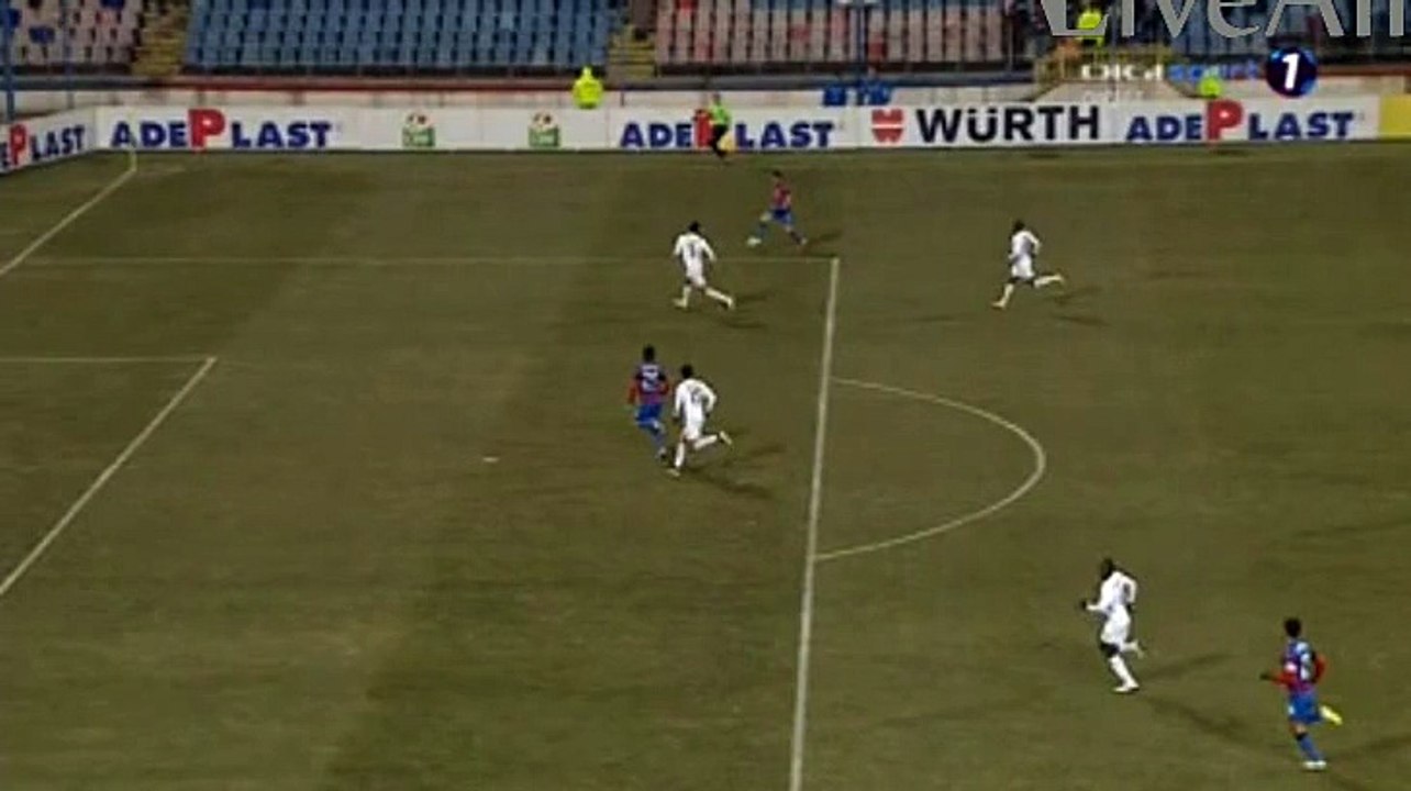 Goal Rusescu R. - Steaua Bucuresti 3 - 0 Astra -  Cupa Ligii - 18/02/2015