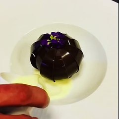 Un dessert surprenant réalisé par le chef pâtissier Joaquim Sousa