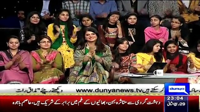 Mazaaq Raat on Dunya News ~ 18th February 2015 - Comedy Show - Live Pak News