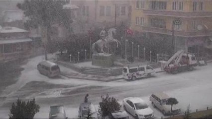 Demirci'de Kar ve Tipi Etkili Oluyor