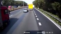 This is why I always warn people about changing lanes at the last second.