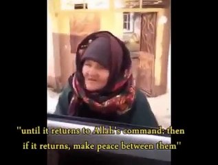 Quand une vieille dame s'en prend à des terroristes de l'État islamique