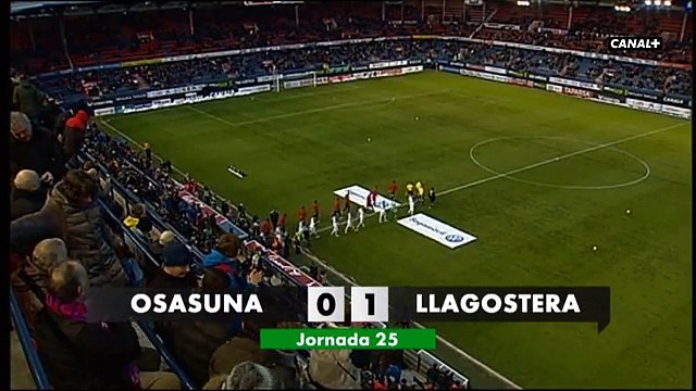 j.25 liga adelante 14/15 osasuna 0-llagostera 1