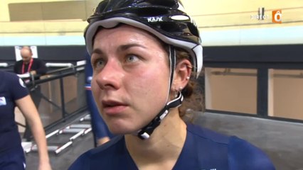 Mondiaux sur piste: "c'est la médaille de chocolat", confie Elise Delzenne