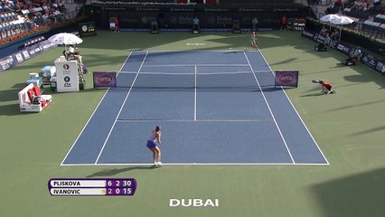 Dubai - Pliskova, a cuartos
