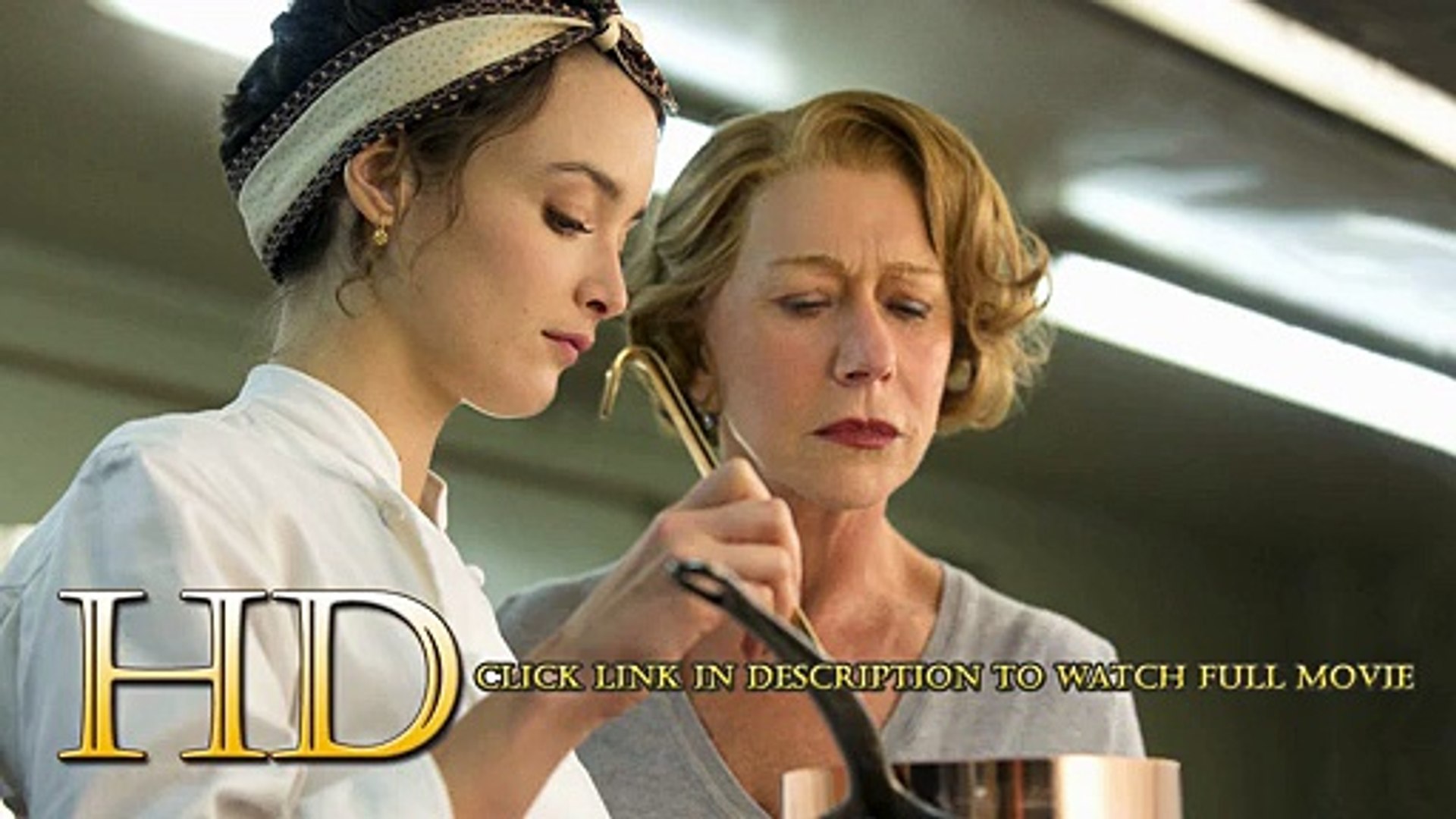 Film Review The Hundred Foot Journey Natalie Salvo S Written Portfolio