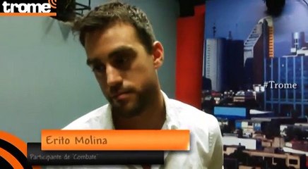 Erito Molina: "Es difícil no darle un beso a Yamila Piñero"