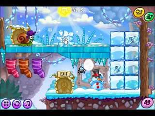 Snail Bob 6 Winter Story Walkthrough Level 3
