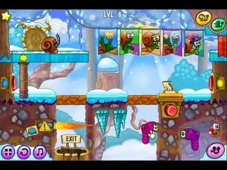 Snail Bob 6 Winter Story Walkthrough Level 8