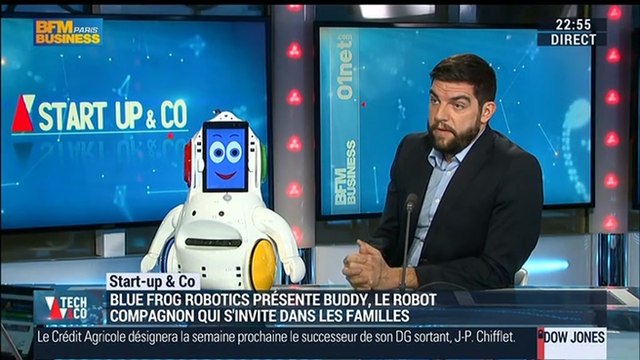 Start-up & Co: Blue Frog Robotics, le concepteur de robots compagnons - 18/02